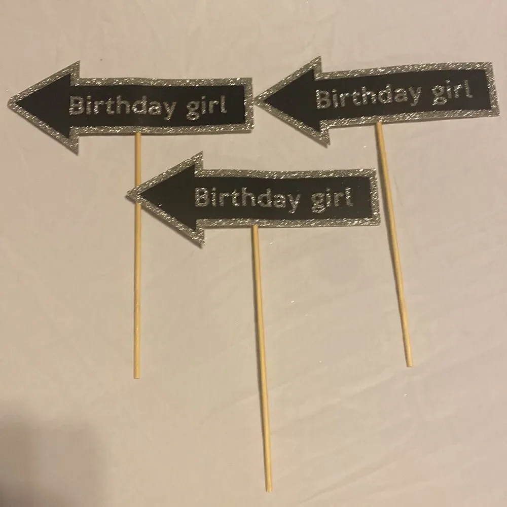 46-Piece Sweet 16 Decor: High-Quality Photo Props EUC